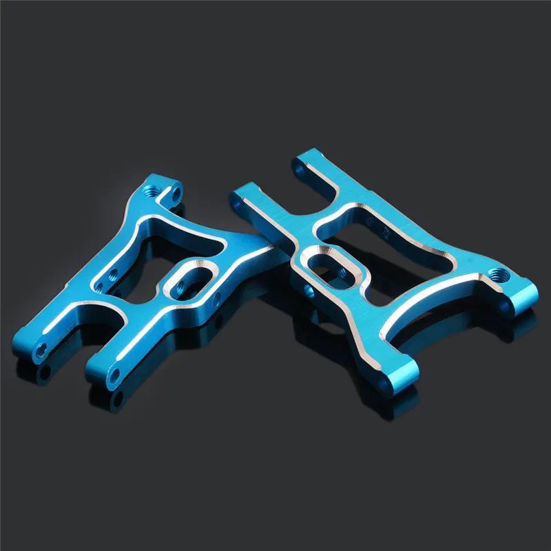 2pcs Upgrade 102021 Alum Rear Lower Sus Arm HSP 02007 Spare Parts 1/10 Scale Models Remote Control Car CNC