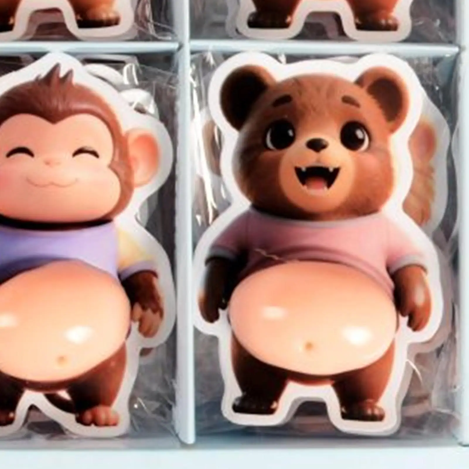 สติกเกอร์ 3 มิติ สำหรับผู้ใหญ่ 30 ชิ้น รูปสัตว์ บีบได้ ติดแล็ปท็อป น่ารัก ติดตู้เย็น สำหรับเด็ก วัยรุ่น ผู้ใหญ่ งานฝีมือ