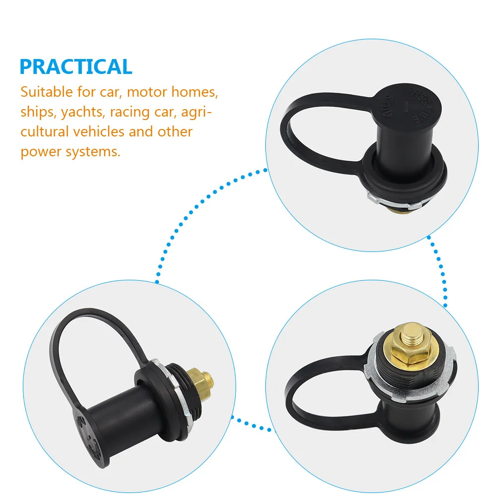 

Post 250A 20Mm Zinc Alloy Waterproof Connector For Car Boat Rv Utv Atv Remote Terminal Charging