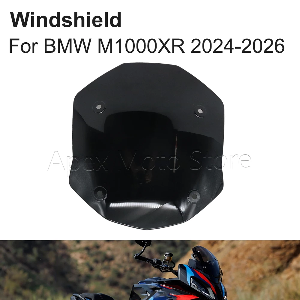 

For BMW M1000XR M 1000XR M1000 XR 2024 2025 2026 Motorcycle Accessories Windshield Windscreen Wind Screen Deflectors