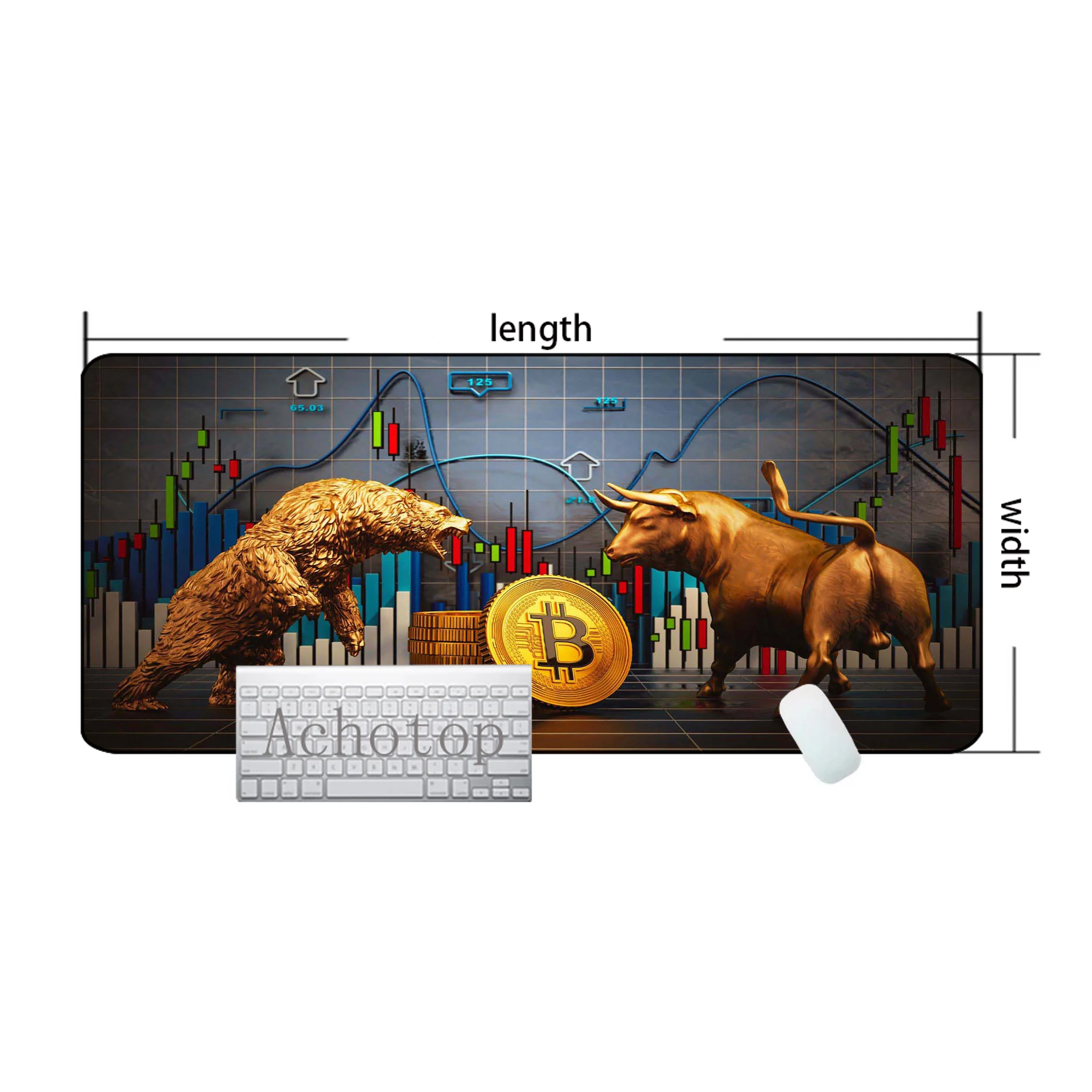 100x50cm Stock Market Chart Pattern Mouse Pad Gaming Laptop Game Mouse Mat Mousepad коврик для мыши Desk Mat Speed Keyboard Pads