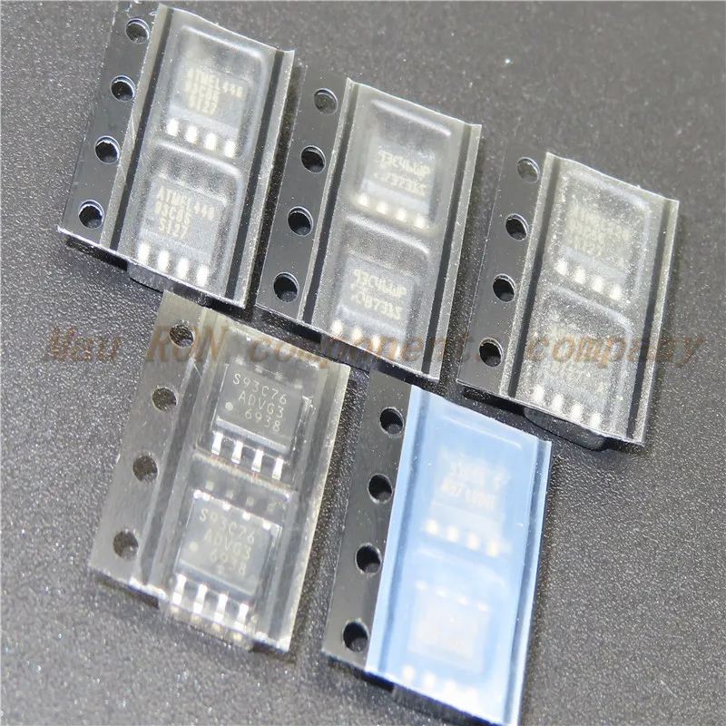 10PCS/LOT 93C86 93C76 93C66 93C56 93C46 SOP-8 Car instrument memory sample package  New In Stock