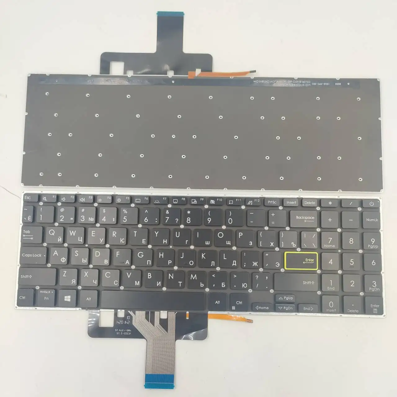 

SP RU US for ASUS VivoBook S14/S15 Q15 FL8850 S5600F E510/M/K L510/M/MA M56001 M5600I M5600IA Laptop Keyboard