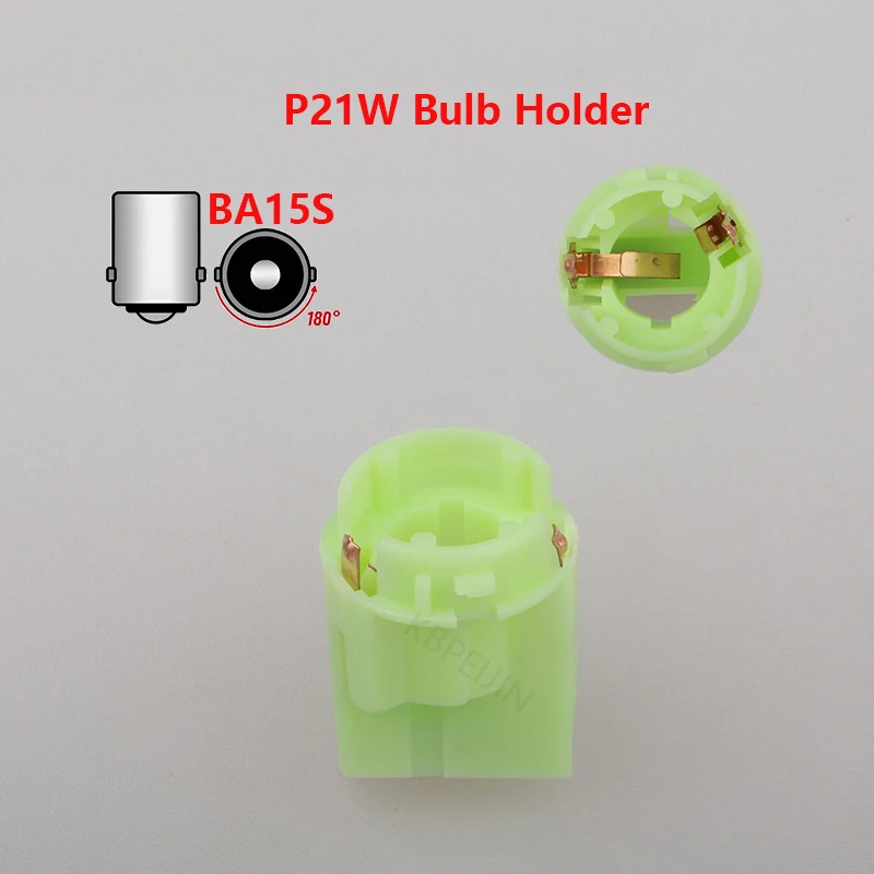 

1x For BMW X6 E71 2011 2012 BA15S P21W Bulb Holder Brake Light Socket Accessories