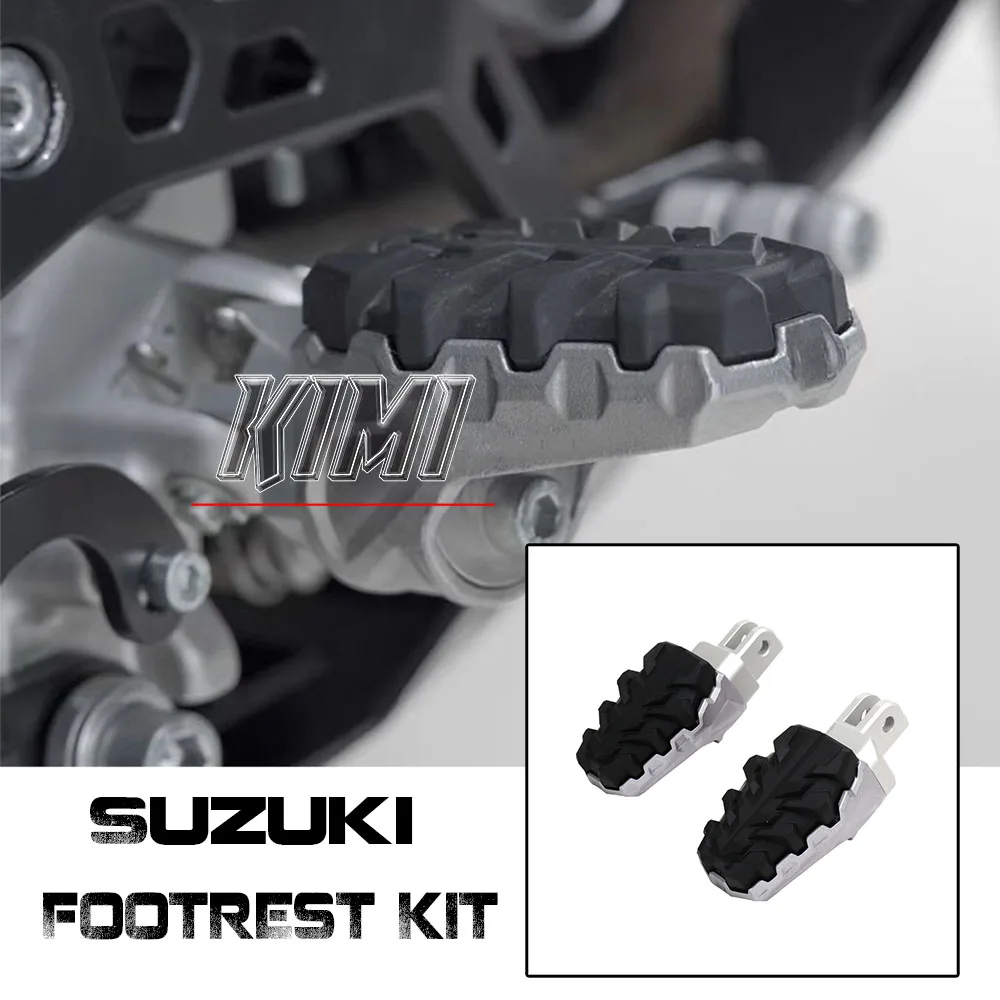 

Motorcycle Footrests Foot Rest Pegs For Suzuki DL650 V-Strom 2003-2010 DL1000 V-STROM GSX650F GSR600 SV 650 X GSX1250F ABS 2024