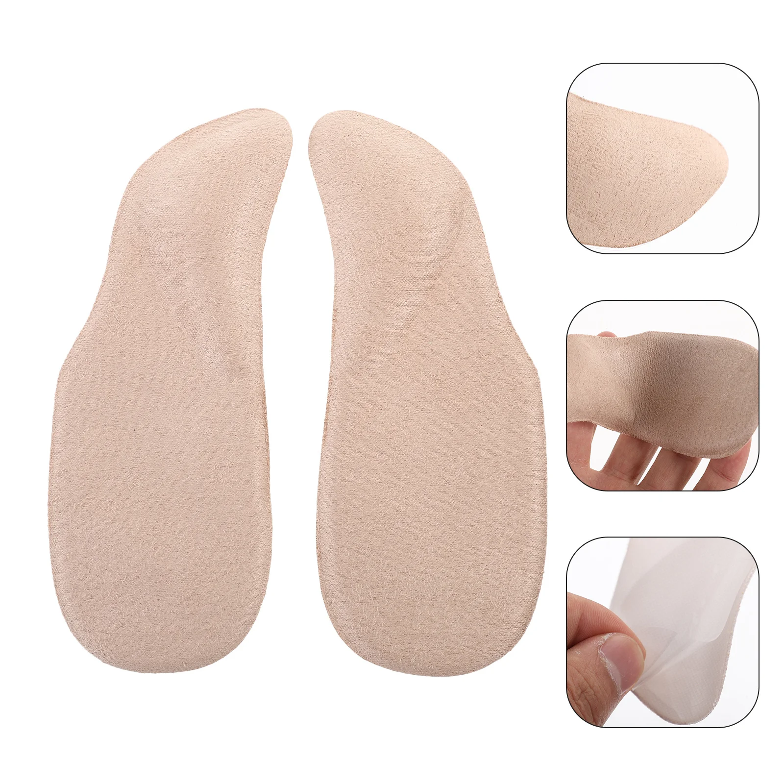

1Pair Breathable Gel Arch Support Insoles High Heel Cushion Shock Absorption Foot Comfort Pads Arch Support Insoles for Women