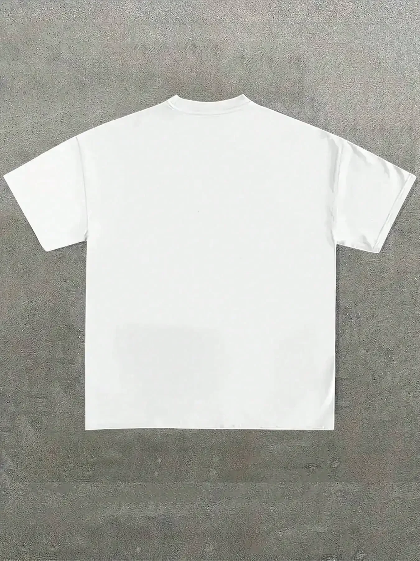 (220 Pure Cotton T-Shirt) White Graphic Tee With Blue Money-Themed Angel Print, Men's T-Shirt, Men's Casual, Comfortable, Fashio