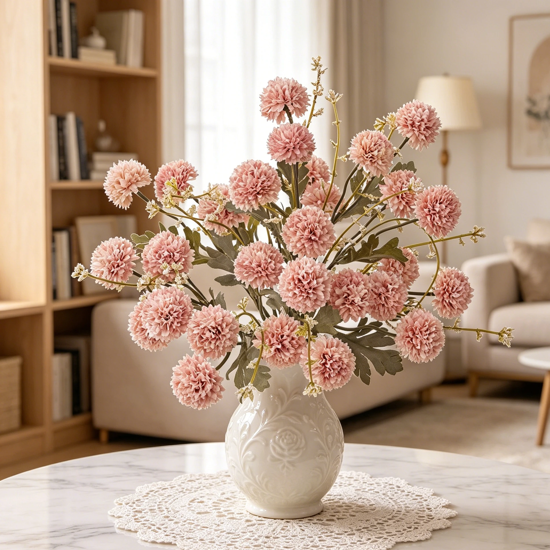 Flor Artificial de Seda Crisântemo para Decoração de Festivais, Casamentos, Casa, Mesa, Vaso, Guirlanda, Buquê de Noiva, Ornamento de Jardim, Presente DIY