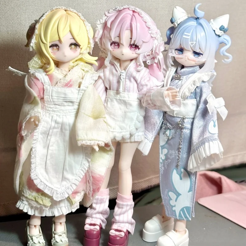 

Новый Come4free Minty 1/8 Bjd Mi Tian Ocean Gemstone Series Шарнирная фигурка Модель игрушки Коллекционная слепая коробка Подарочные игрушки