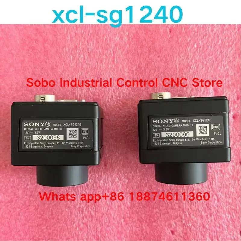 Second-hand test OK Sony XCL-SG124012.44 megapixel high frame rate industrial camera