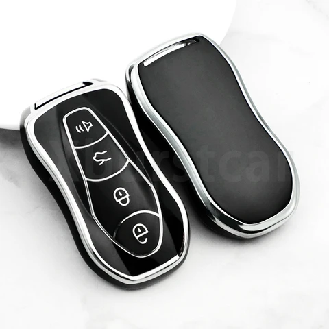 Защитный чехол для ключа Geely Tugella Azkarra FY11 Atlas Pro New Emgrand GS X6 SUV EC7 ТПУ, чехол для дистанционного ключа автомобиля, чехол-брелок