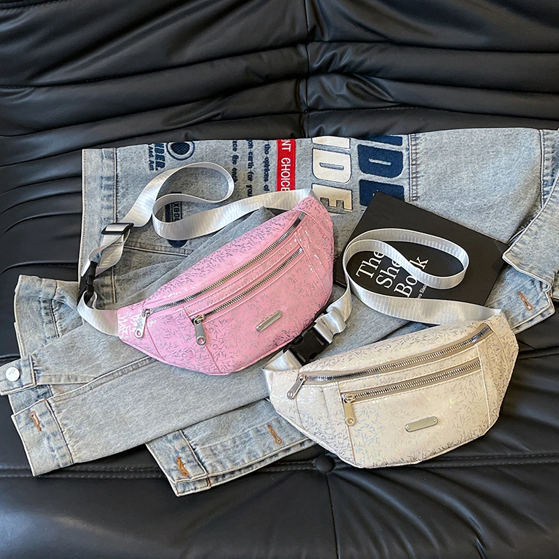 Nette Fanny Pack Mode Reise Schulter Geldbörse Gürtel Tasche Frauen Taille Tasche Gürtel Tasche Weibliche Banane Tasche Handy Tasche Bauch Taschen Fall