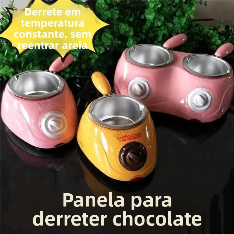 クリエイティブチョコレート溶解ポットストール作成ツール-diy-チョコレート水浴加熱容器シュガーコーティングされたフルーツベーキングツール