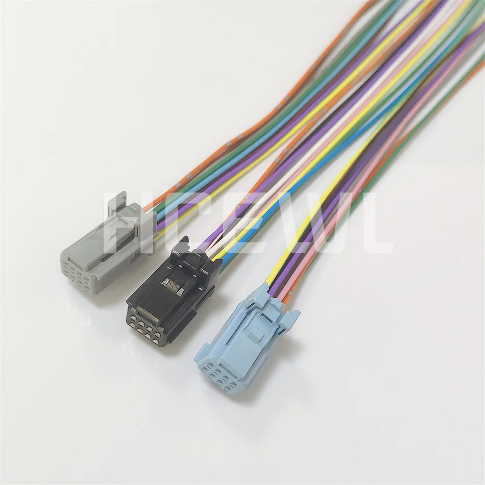 

High quality original car accessories 1379659-1 2 3 8PIN car switch connector wire harness plug