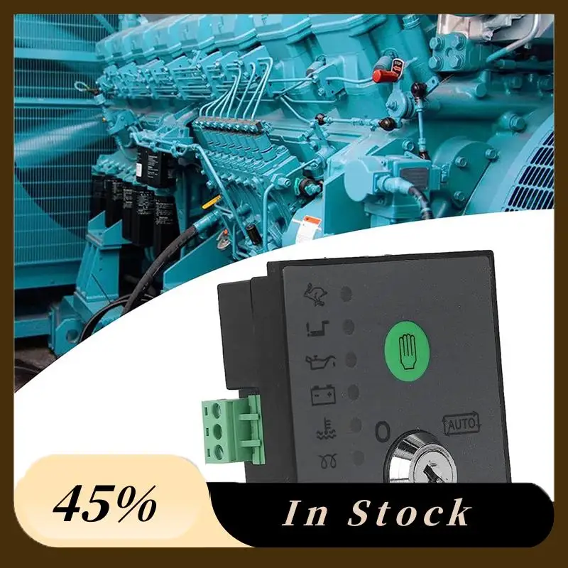 

DSE701AS Black Generator Controller With Keys Generator Control Panel Self-Starting Accessories