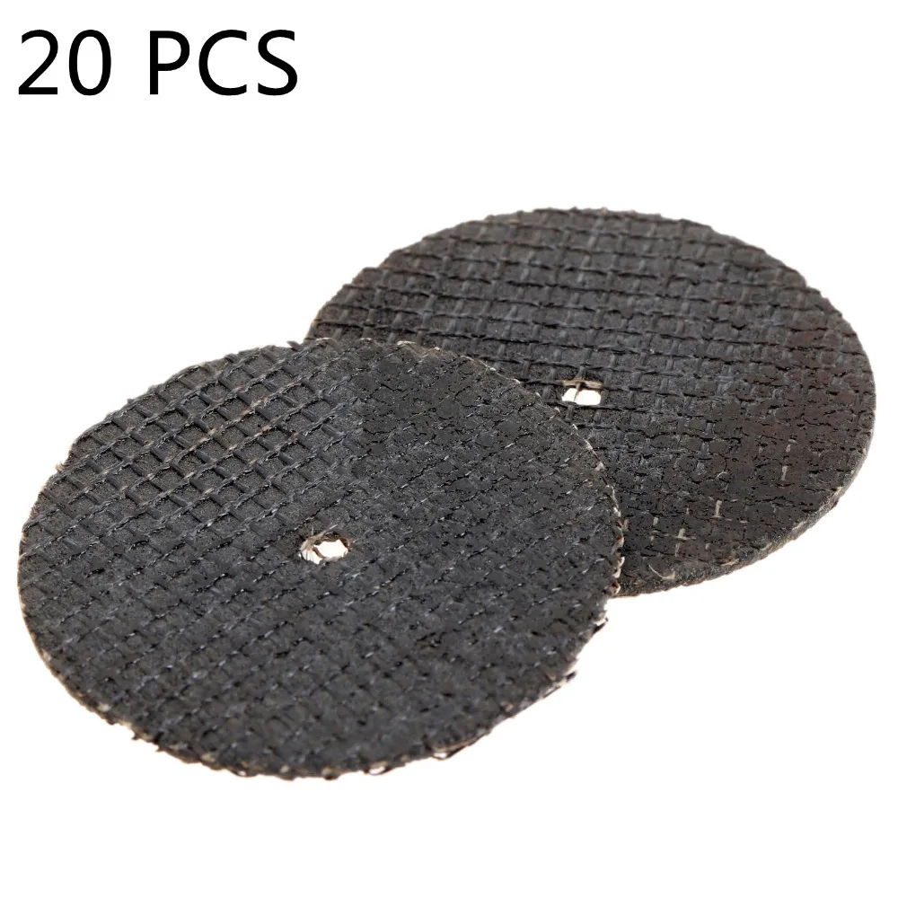 20PCS 38mm Fibre Resin Cutting Disc Cut Off Wheel Sanding Discs for Dremel Accessories Rotary Tools for Cutting Woodworking Tool