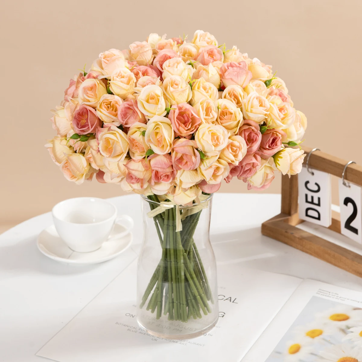 

1pc Silk Artificial Flower Persian Rose Wedding Bridal Bouquet Christmas Home vase Outdoor Garden Arch Festival Diy Gift HotSale