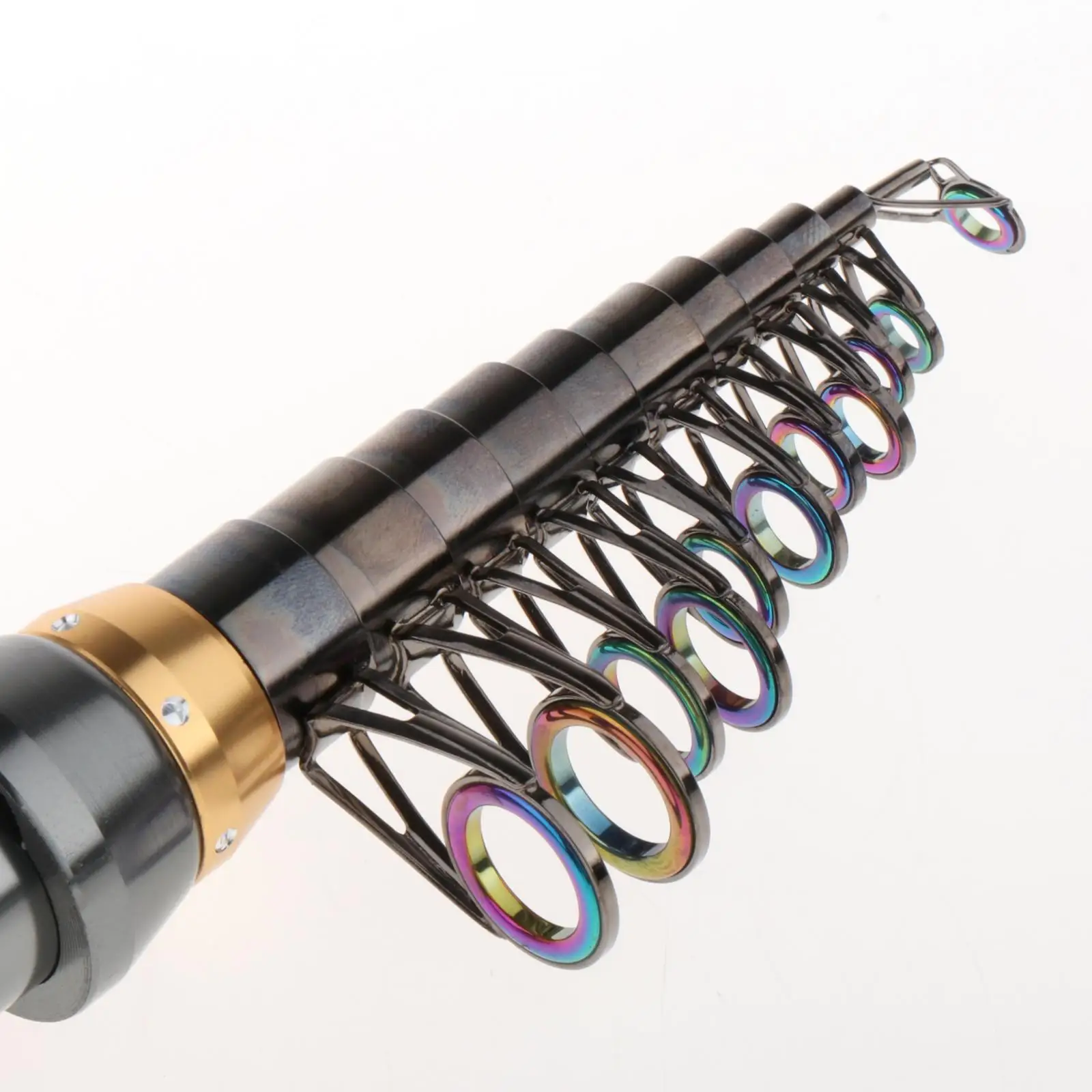 Telescopic Fishing Rod and Reel Combo Carbon Fiber Kit Ultralight Pole for Boat Lake River Fishing