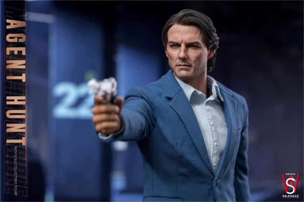 1/6 SWTOYS FS052 Mission the Impossible Handsome Guy Tom Cruise Plattform Komplettset bewegliche Actionfigur Geschenk zum Sammeln