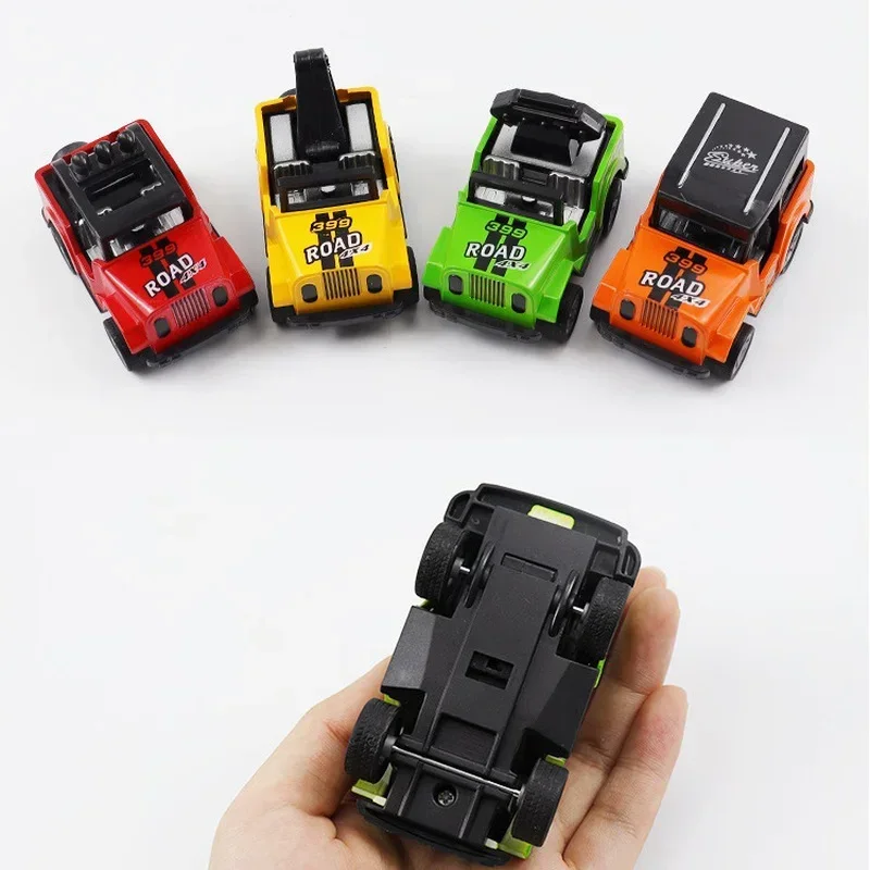 2024 NEW Jeep Car Model Pull Back Vehicle Off-road Inertia Car Decoration Ornaments Kids Children Boy Mini Car Toys Gifts 1pc