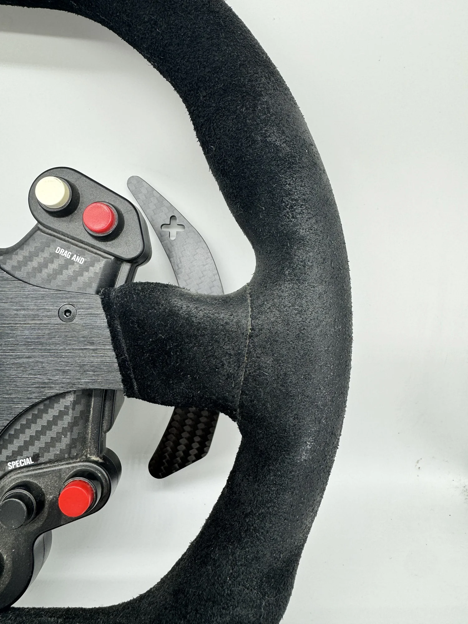 SIMPUSH  carbon fiber paddle shifter mod Modification Parts Accessories for thrustmaster P310 R383  ts-xw