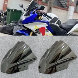 Parabrisas de doble burbuja para motocicleta, deflectores de viento para Honda CBR600, F4i, CBR 600, F4I, 2011, 2012, 2013, 2014, 2015