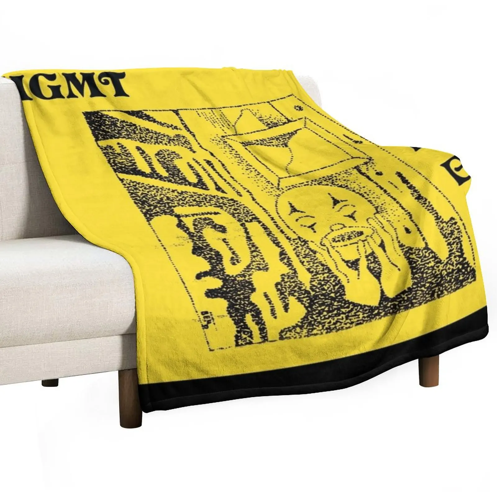 Little dark age Throw Blanket Heavy Soft Plaid Furry Bed covers Blankets