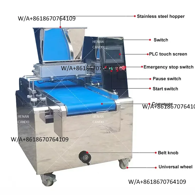 Small Biscuit Making Machine Biscuit Molding Machine Cookie Filling Machine Maker for Home