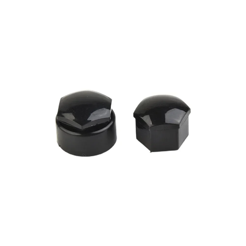 20pcs 17mm Standard Cap + 4pcs 23mm Locking Cap + 1x Removal Tool Black Plastic Wheel Nut Cap 16mmx17mm &17mmx23mm Nuts & Bolts