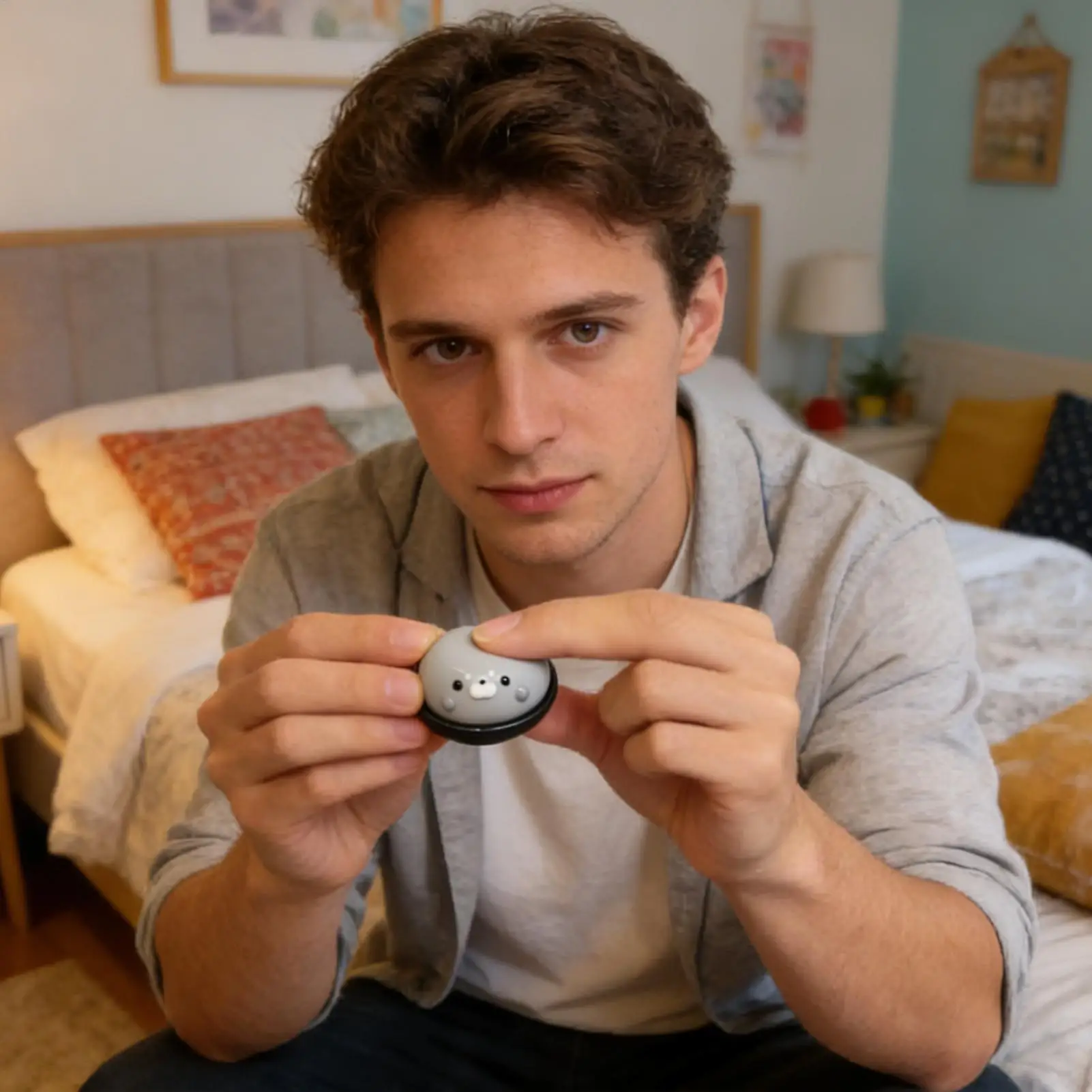 재미있는 소프트 씰 귀여운 포켓 게임 스트레스 해소 장난감 대형 감각 장난감 어린이 및 성인용 불안 완화 스퀴즈 선물