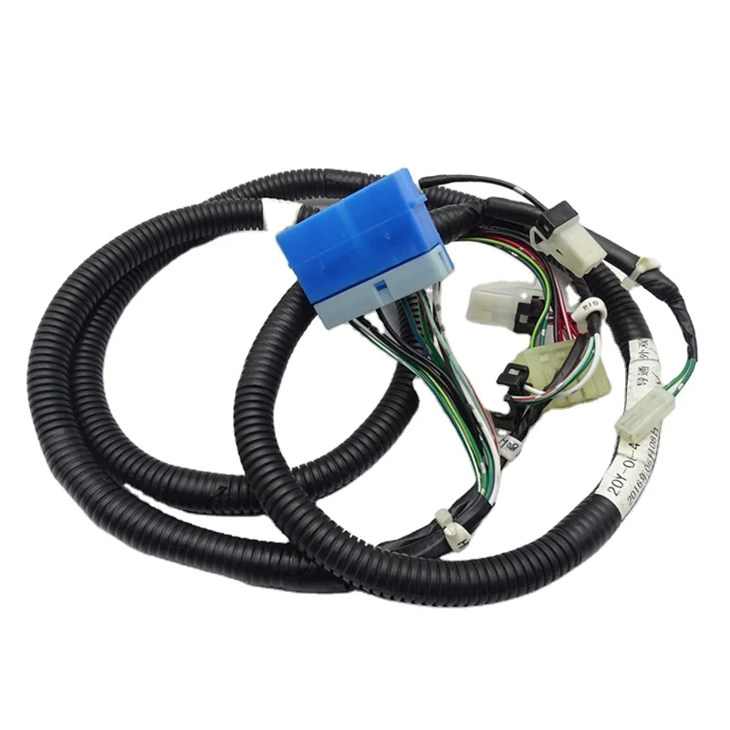 20Y-06-41121 High Quality Key Switch Wiring Harness Excavator Engine Parts For Komatsu PC130-8 PC200-8 PC220-8 Excavator