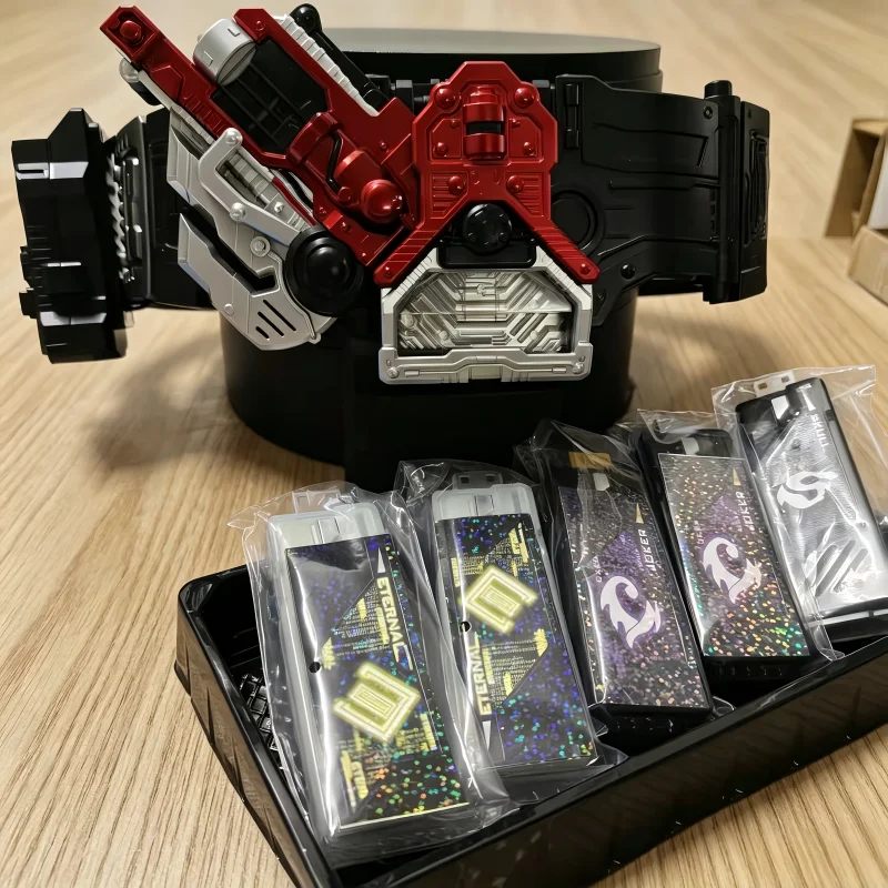 Kamen Rider W Lost Driver Ver2 Csm Eternal Joker Skull Gaia Memory Transformation Belt Anime Figure Classic Collectible Toy