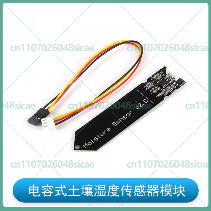 10-50pcs Capacitive Soil Moisture Sensor Module Water Content Detector Automatic Watering Irrigation Controller Board