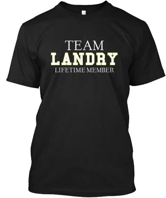 Team Landry T-Shirt Made in the USA Size S to 5XLHigh Quality 100%Cotton Short Sleeve