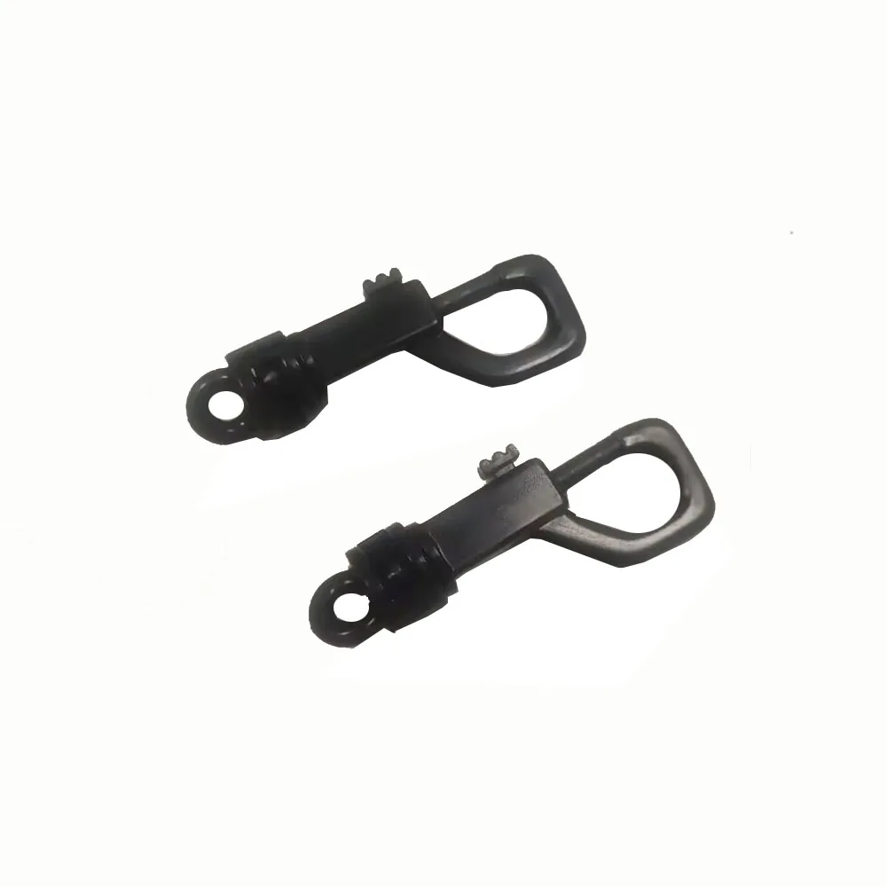 50 Pcs 51mm 2Inch Black POM Plastic Spring Snap Clip Hooks Backpack Carabiner Swivel Snap Hook Paracord Strap Hooks