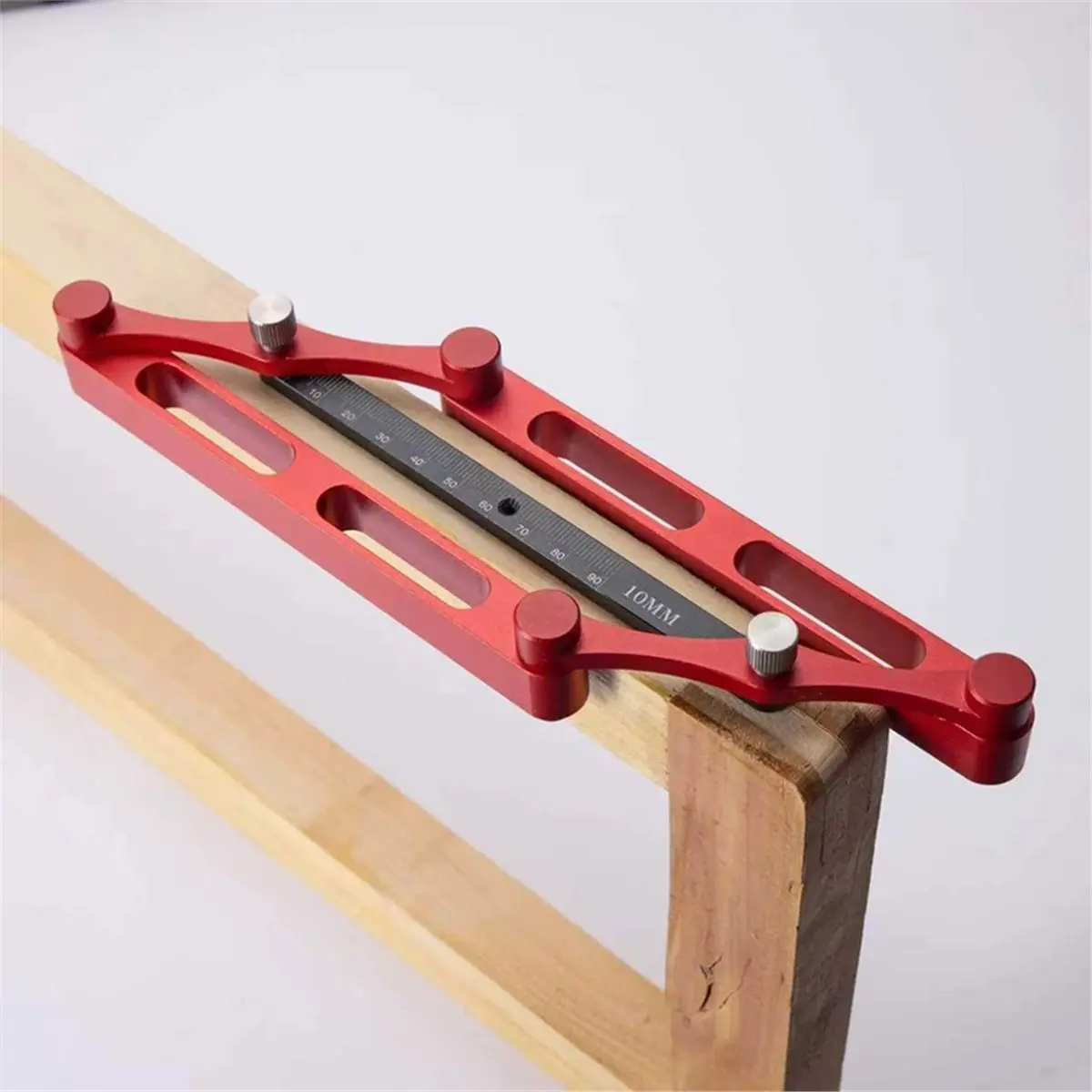 

A50U Woodworking Doweling Jig with Interchangeable Rods, Self-Centering Drill Guide for Precise Joinery