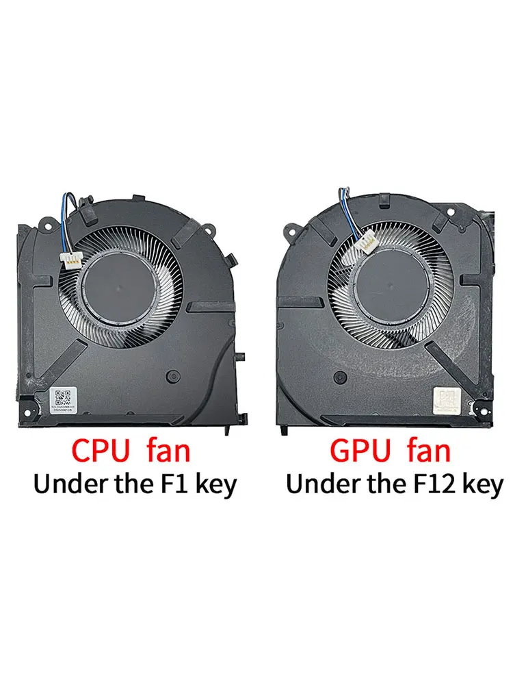 

For ThundeRobot TR 911 ZERO R16 2021 2022 2023 2024 Laptop CPU GPU Cooling Fan Notebook Cooler Radiator Processor Fans