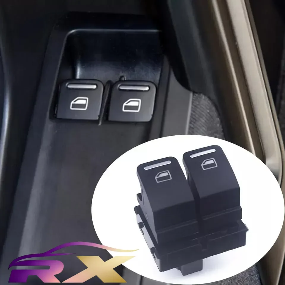NEW 5C5959857A Window Switch  Driver Side for  Beetle Cabrio (2013-2019) &VW Volkswagen Beetle (2012-2019)