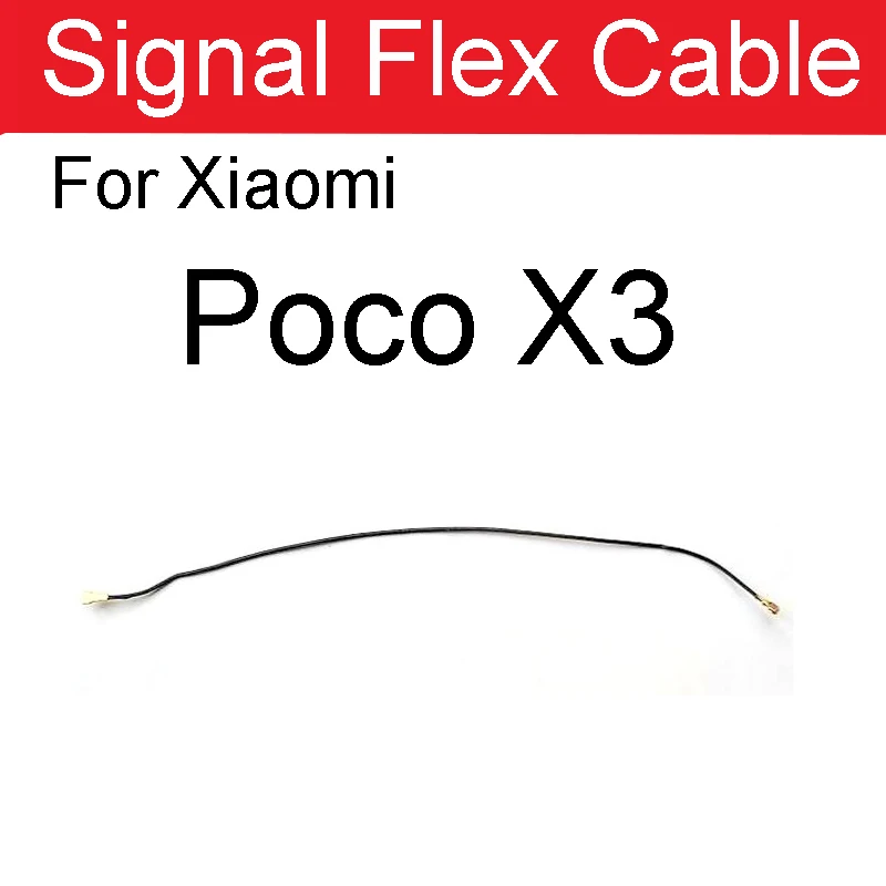 Signal Wifi Aerial Flex Cable Ribbon For Xiaomi Mi Poco X3 NFC M3 F2 Pro F3 F1 X4 Pro Antenna Flex Cable Wire Repair Parts