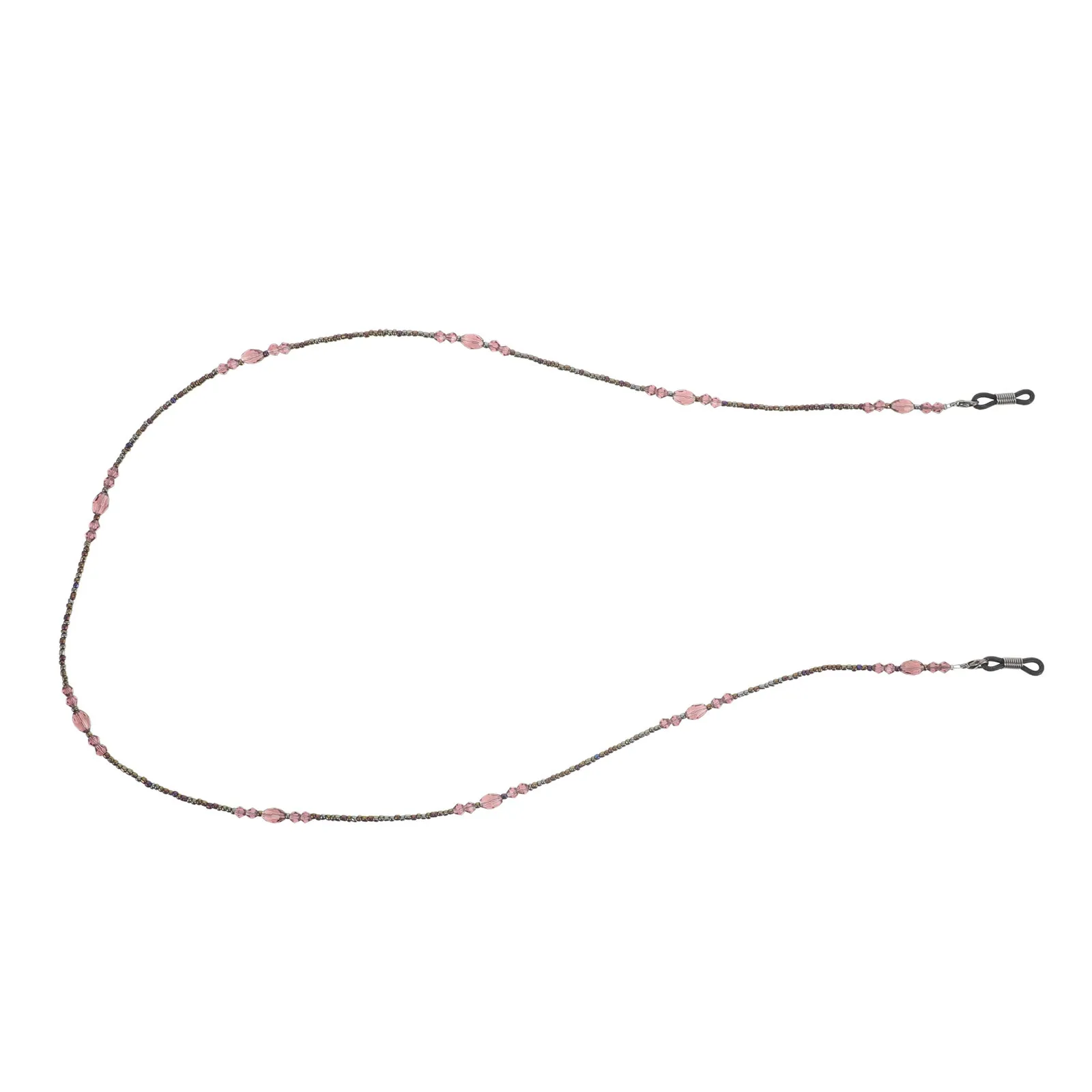 

Beaded Eyeglass Chain for Women and Men Retro Anti Slip Design Stylish Glass Bead Necklace Sunglasses Strap Holder Accessory
