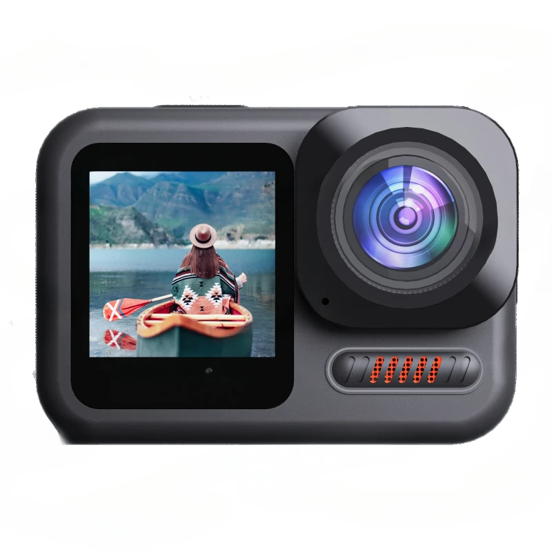 

5k High-definition Sports Camera 30 Fps Wifi Eis Outdoor Sports Dveis Dual Touch Body Waterproof Go Pro Action Camera