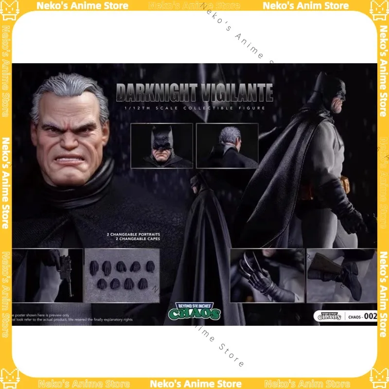 【متوفر】DARKNIGHT VIGILANTE The Dark Knight Returns CHAOS SCHAOS-002 1/12 نماذج الرسوم المتحركة دمية على شكل عروسة قابلة للجمع #2