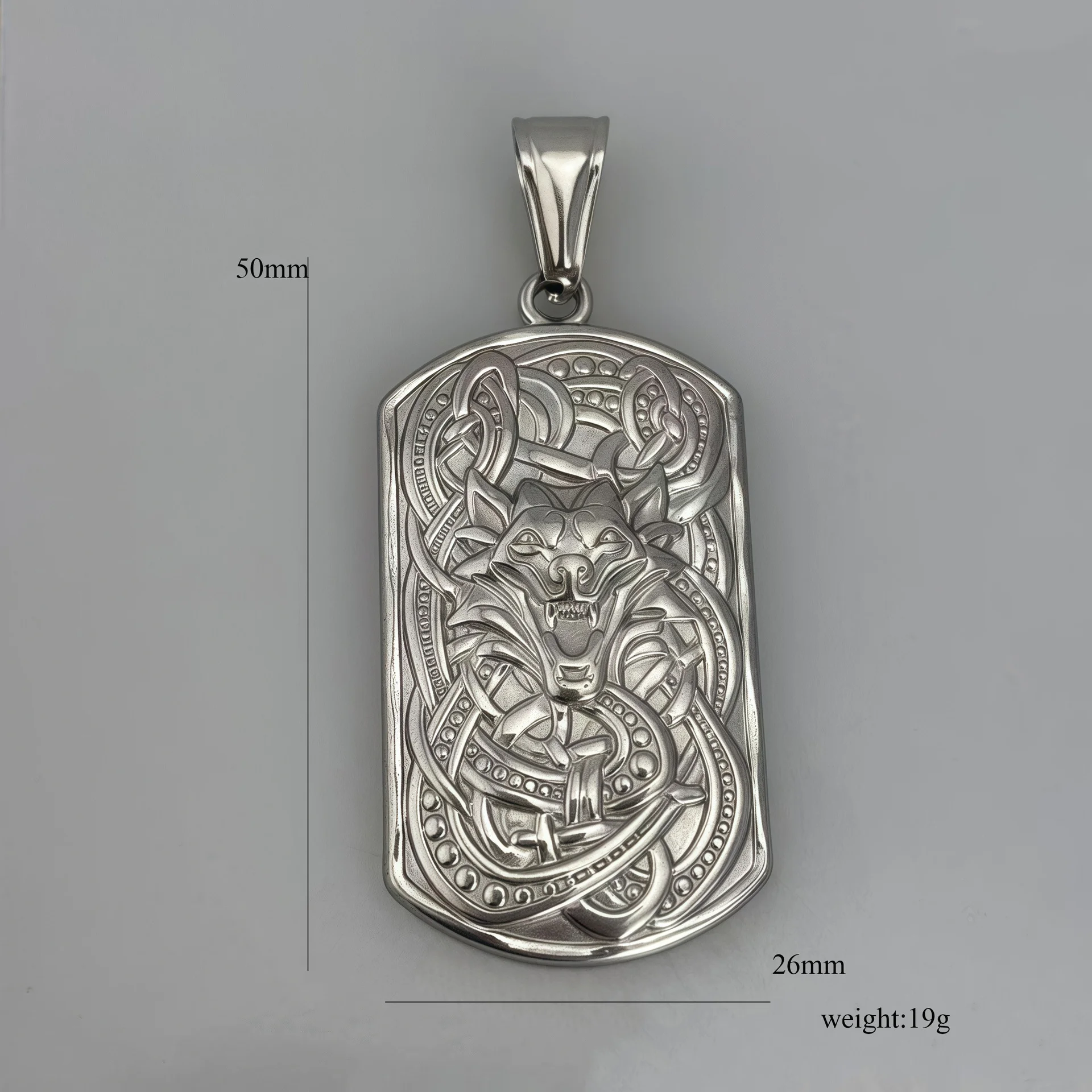 Collar con Colgante de Placa d - Mens Dog Tag Necklace reseña y precio