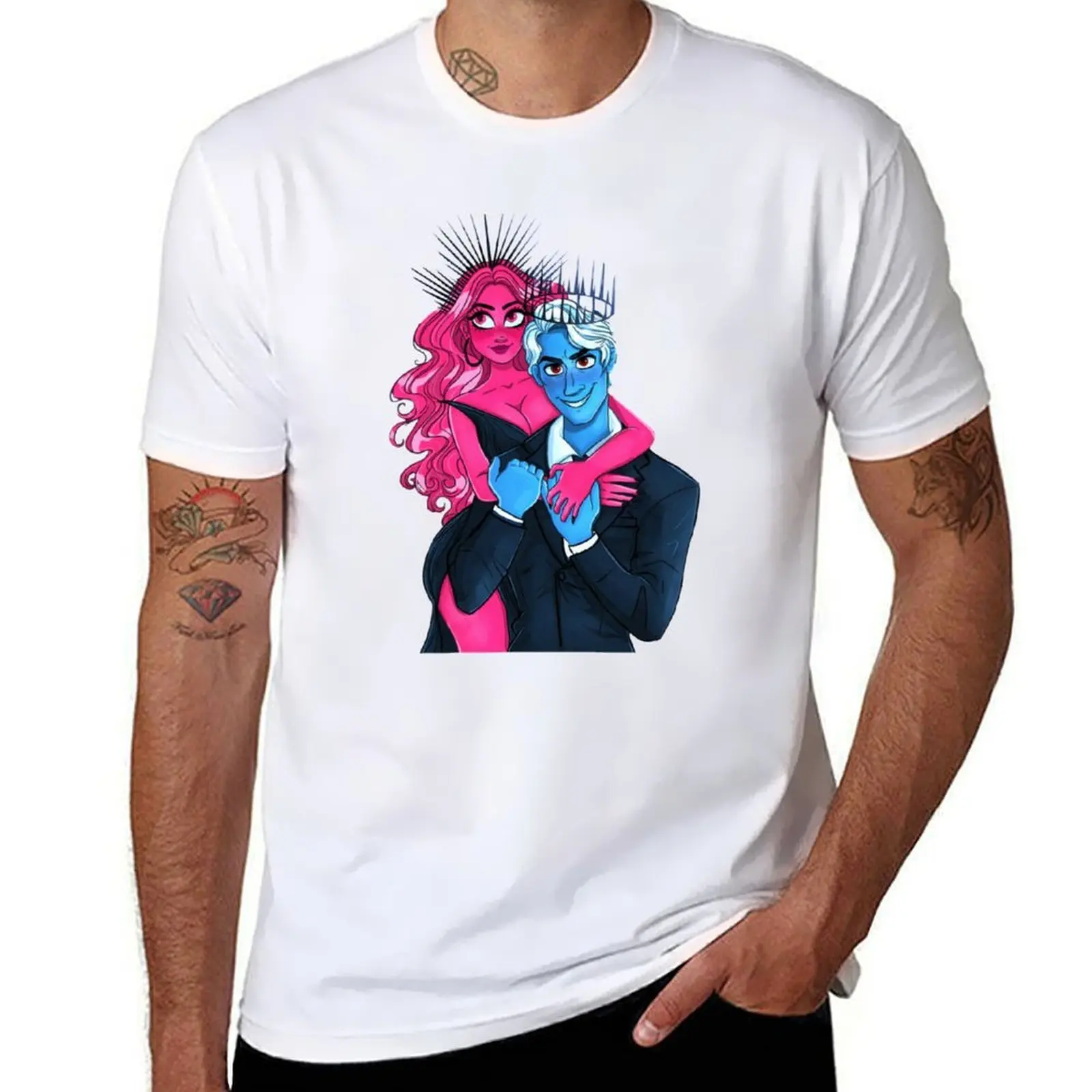 

Lore Olympus Tshirt - Lore Olympus Right In The Middle Of Your Heart T-Shirt essential t shirt t shirt custom print T-Shirt