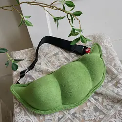 Women Bag Crossbody Korean Lovely Flap New Simple Pea Horn Shoulder Bag Purse Phone Bag Casual Solid Zipper Soft Girls Bag