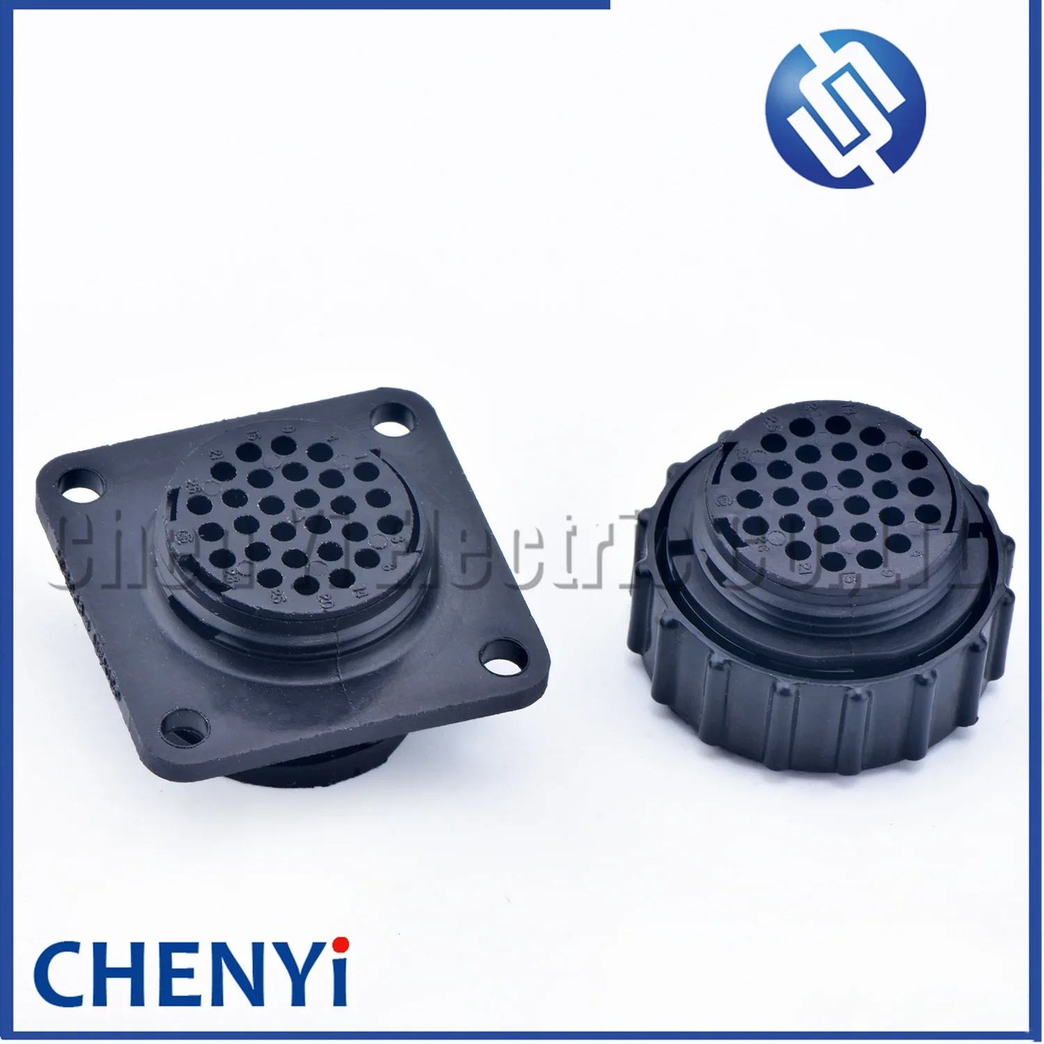 28 Pin male or female CPC Circular Wiring Connector Electricity Plug 206039-1 206038-1 With gold-plating Terminal Pin