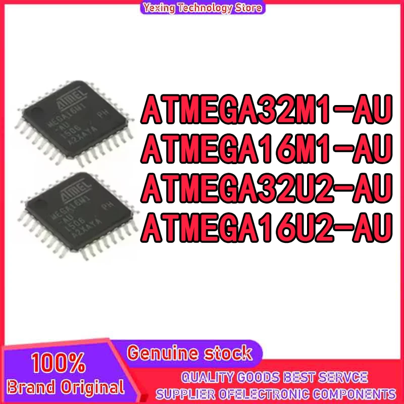 ATMEGA16M1-AU ATMEGA16U2-AU ATMEGA32M1-AU ATMEGA32U2-AU ATMEGA IC MCU Chip TQFP-32 in stock