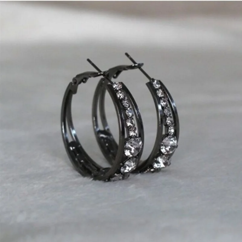 Exquisite and Fashionable Women\'s Zircon Earrings, Women\'s Wedding Banquet Jewelry Earrings
