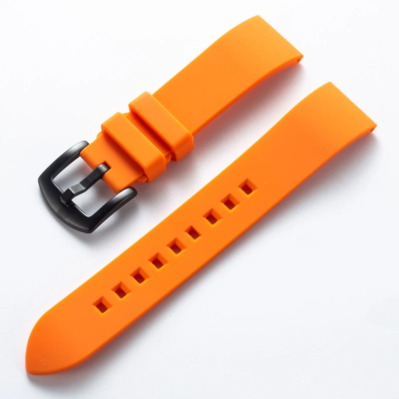 Premium Silicone Strap 18 19 20 21 22 24mm Quick Release Diving Waterproof Wrist Band Universal Rubber Watch Bracelet Accessorie