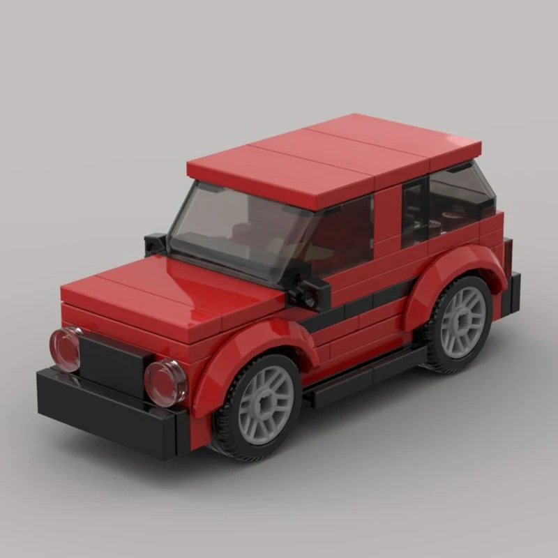 

Конструктор MOC 2 GTI (4wide) Speed Champion: Классическая гоночная машина, игрушка-подарок для детей, рождественский подарок, технические строительные блоки